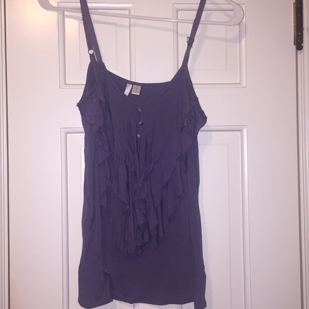 Ruffled Tank Top